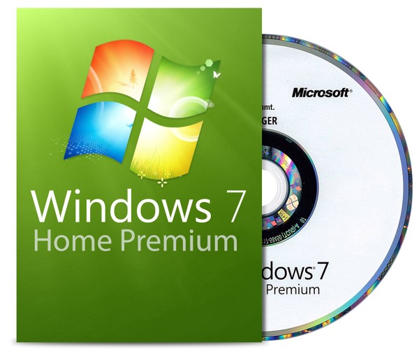 Windows 7 Home Premium 64 Bit - MAR Refurbished - DVD + COA