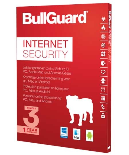 BullGuard Internet Security 2022 - 3 User / 1 Jahr PKC