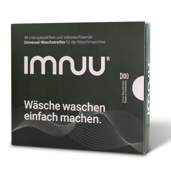 imnuu - Universal-Waschstreifen - Naturfrische - 48 Stück