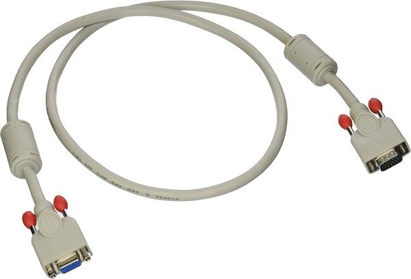 Lindy VGA zu S-VGA Kabel 1m - Grau