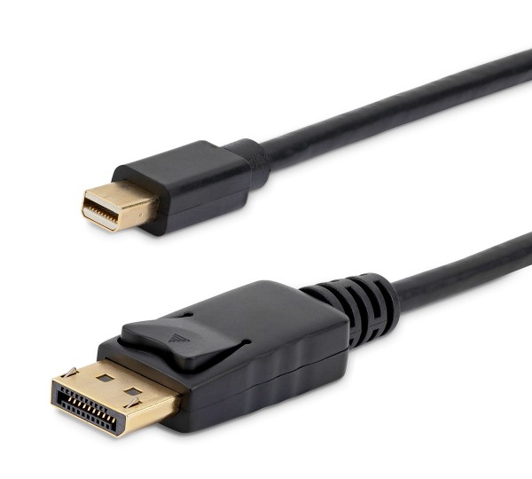 Mini DisplayPort zu DisplayPort Kabel - schwarz - 1,8 m