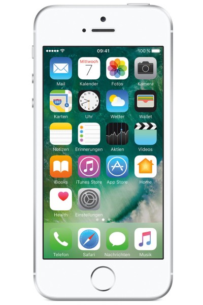 Apple iPhone SE A1723 (2016) - 32 GB LTE / 4G - 4 Zoll Smartphone - Weiß / Silber - B-Ware