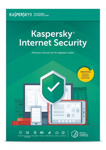 Kaspersky Internet Security - 3 Geräte / 1 Jahr - ESD