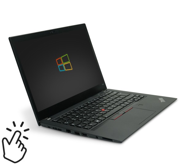 Lenovo ThinkPad T480s 14 Zoll Full HD Touch Laptop - Intel Core i5-8350U (8.Gen) bis zu 4x 3,6 GHz