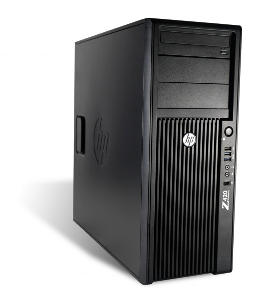 HP Workstation Z420 Tower PC Computer - Intel Xeon-E5-1620 V2 bis zu 4x 3,9 GHz