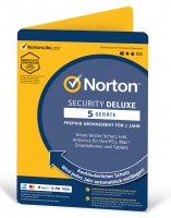 Norton Security Deluxe 5 Geräte 1 Jahr 2023 - ESD