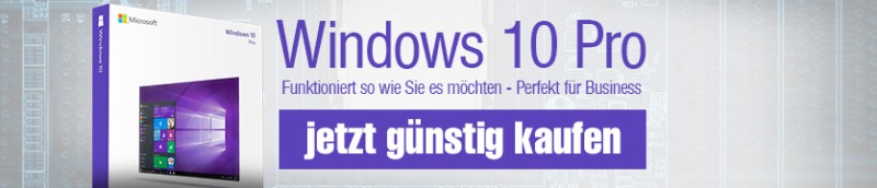 Windows 10 Pro günstig kaufen