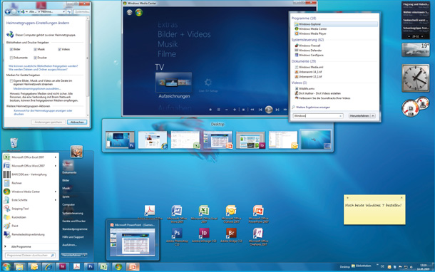 Screenshot Windows 7 Home Premium 32 Bit