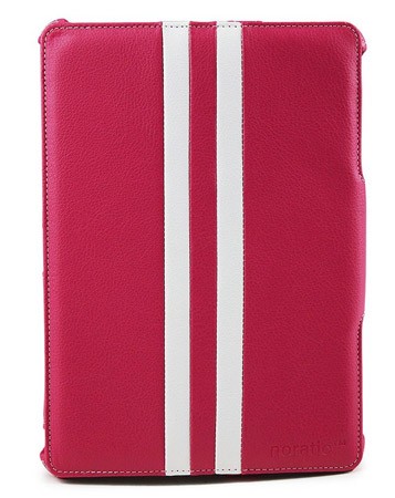 Noratio Smart Cover - Retro Style für Galaxy Tab 3/4 10.1 - rosa