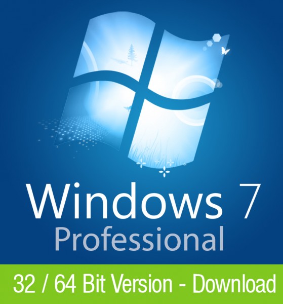 Windows 7 Professional ESD Download Aktivierungsschlüssel für 32 / 64 Bit