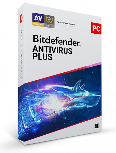 Bitdefender Antivirus Plus 2021 - 5 User / 2 Jahr - ESD