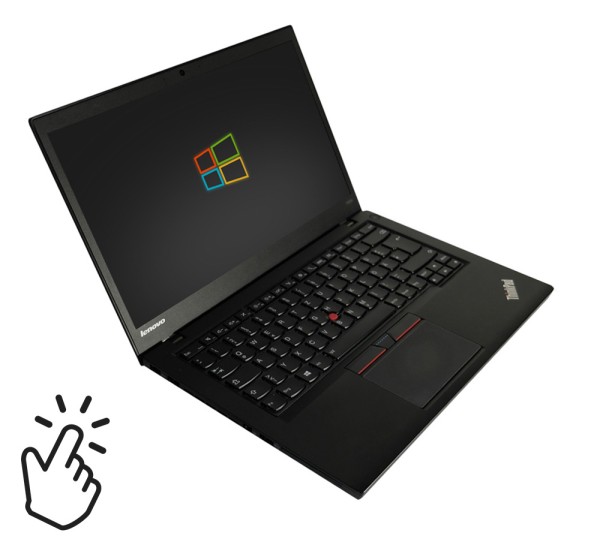 Lenovo ThinkPad T450s 14 Zoll Full HD Touch Laptop - Intel Core i5-5300U bis zu 2x 2,9 GHz WebCam