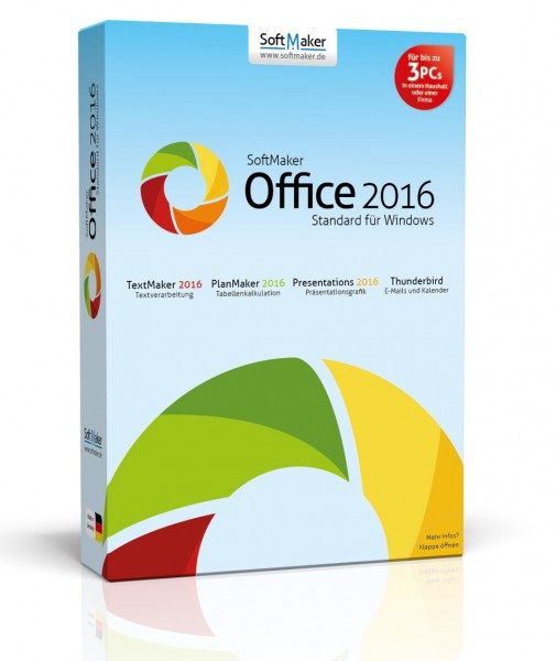 SoftMaker Office Standard 2016 - 3PCs - ESD